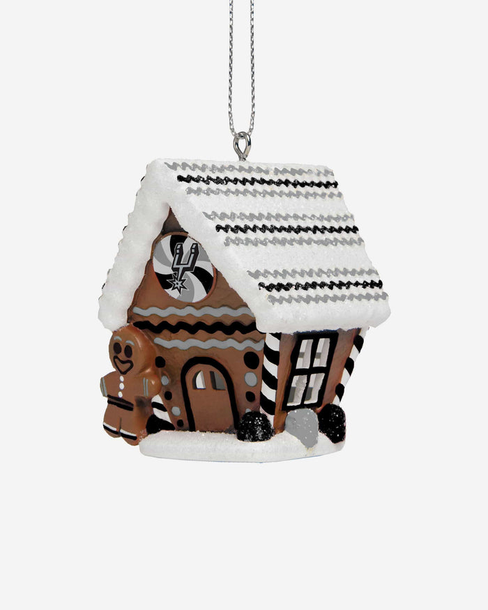 San Antonio Spurs Gingerbread House Ornament FOCO - FOCO.com