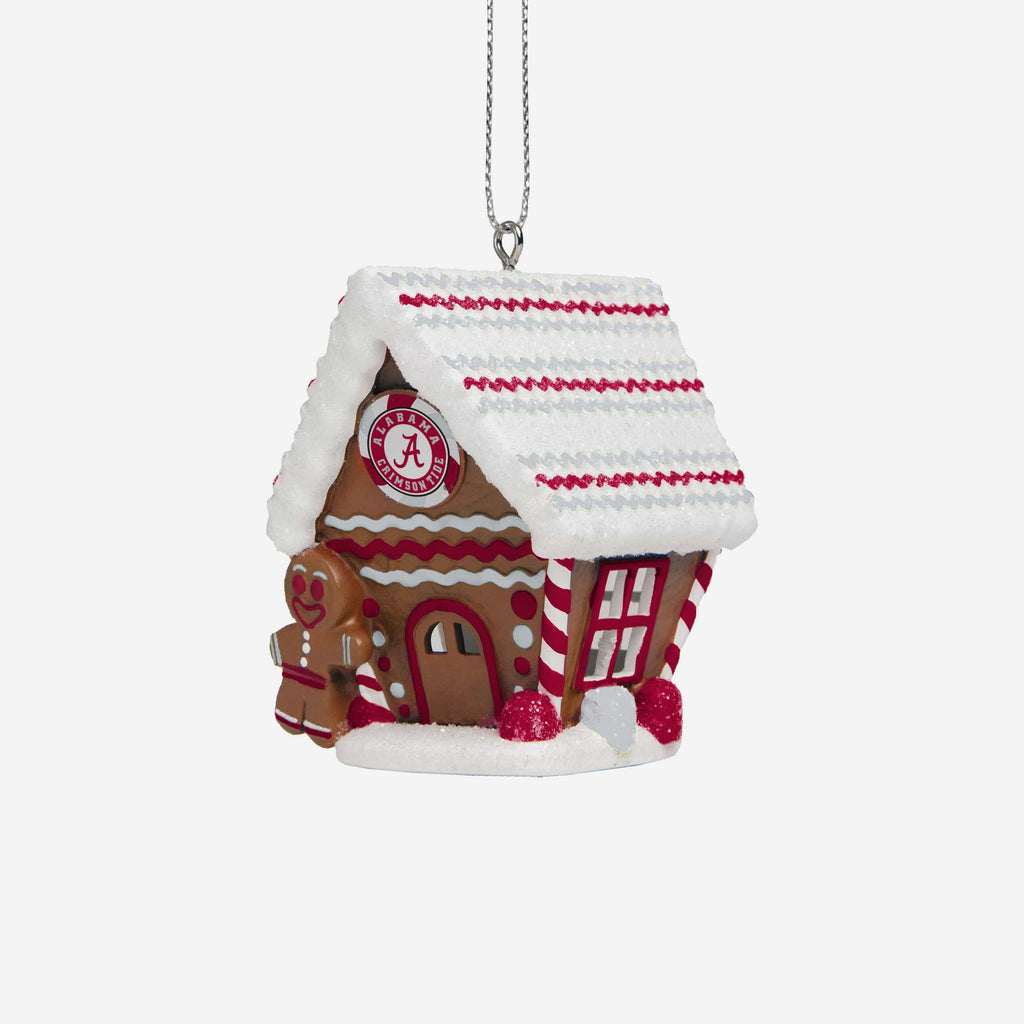 Alabama Crimson Tide Gingerbread House Ornament FOCO - FOCO.com