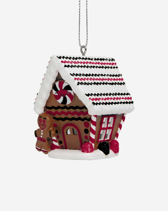 Arkansas Razorbacks Gingerbread House Ornament FOCO - FOCO.com