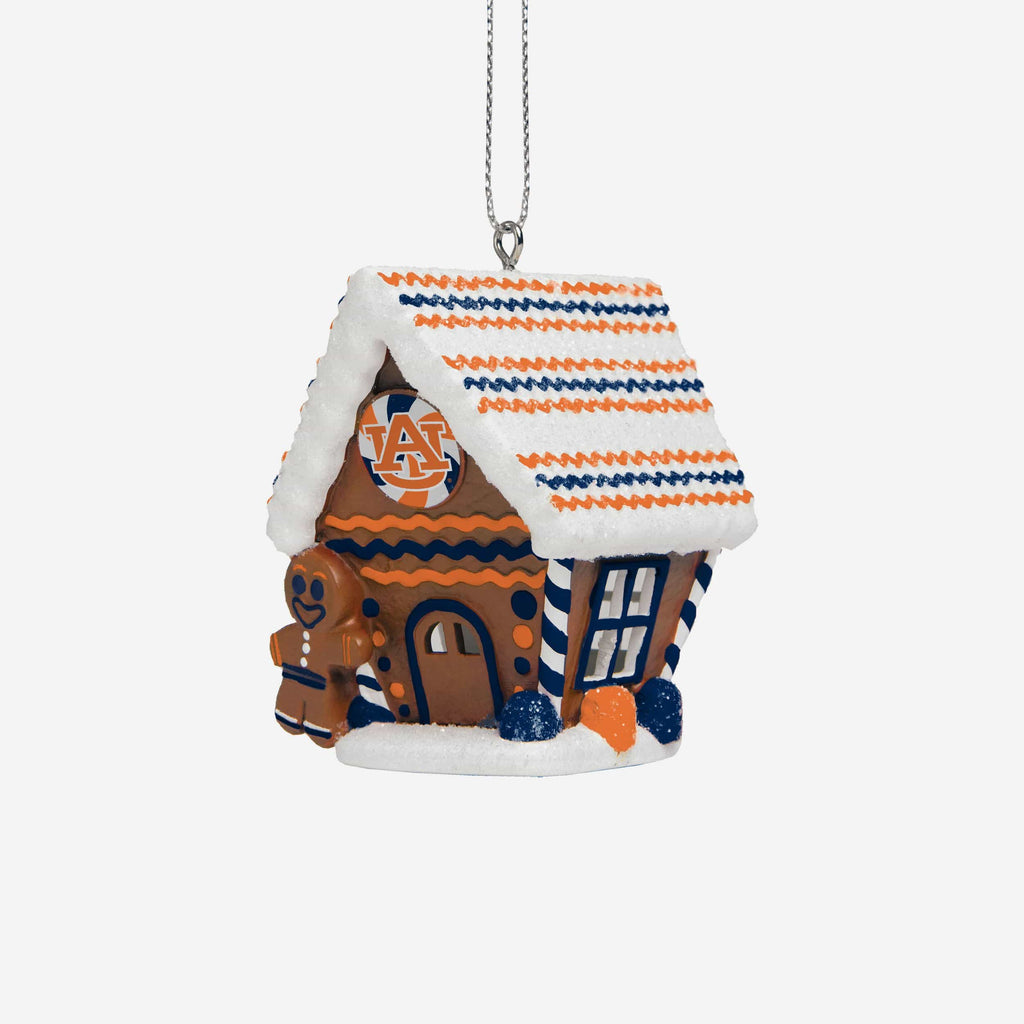 Auburn Tigers Gingerbread House Ornament FOCO - FOCO.com