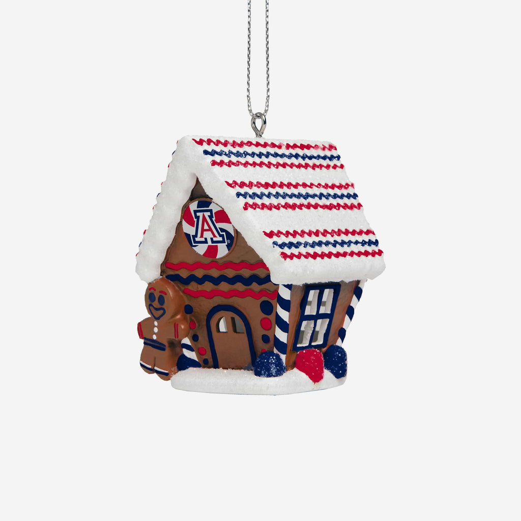 Arizona Wildcats Gingerbread House Ornament FOCO - FOCO.com