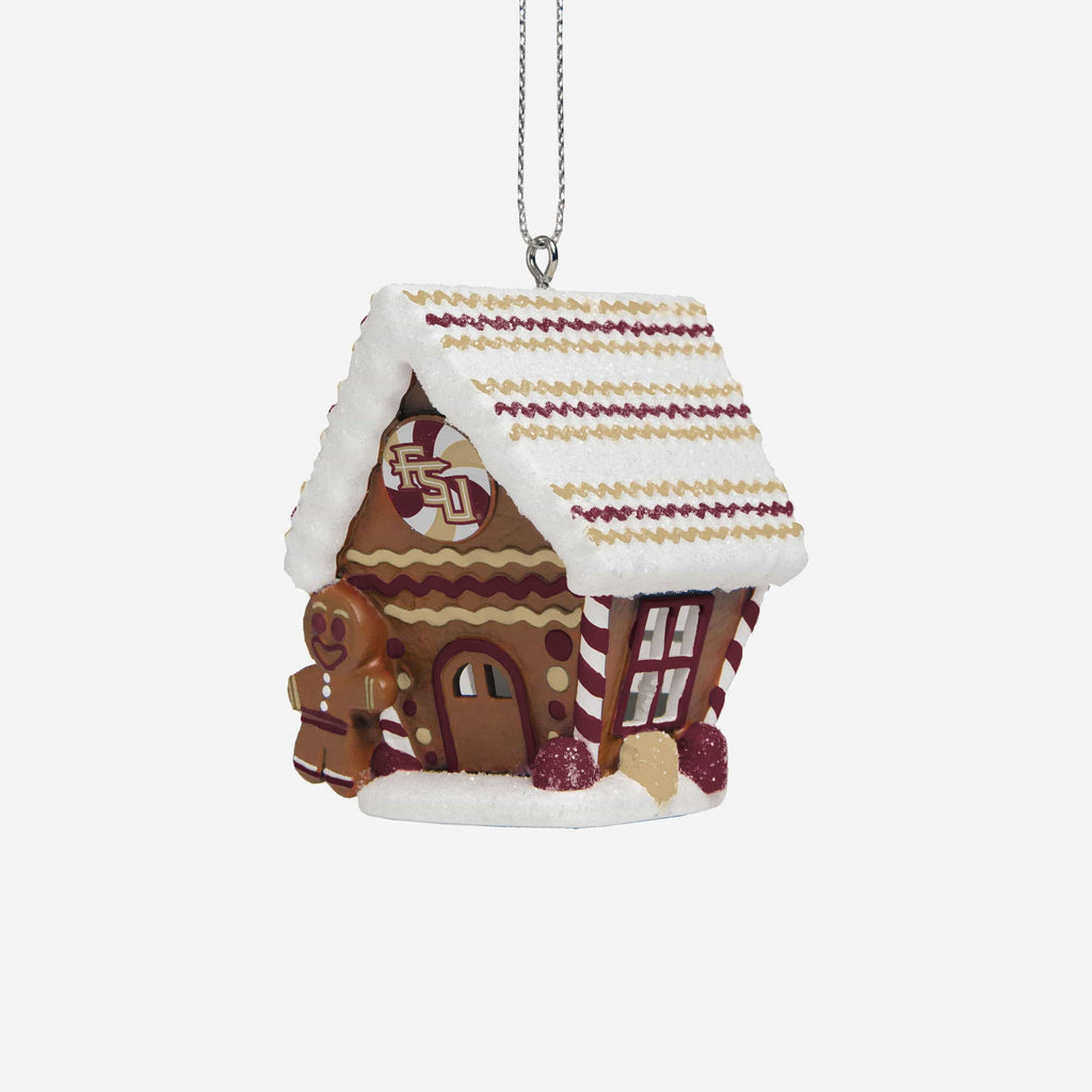 Florida State Seminoles Gingerbread House Ornament FOCO - FOCO.com