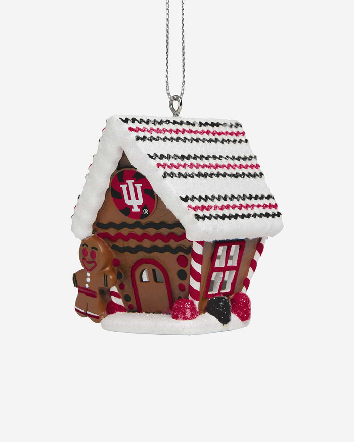 Indiana Hoosiers Gingerbread House Ornament FOCO - FOCO.com