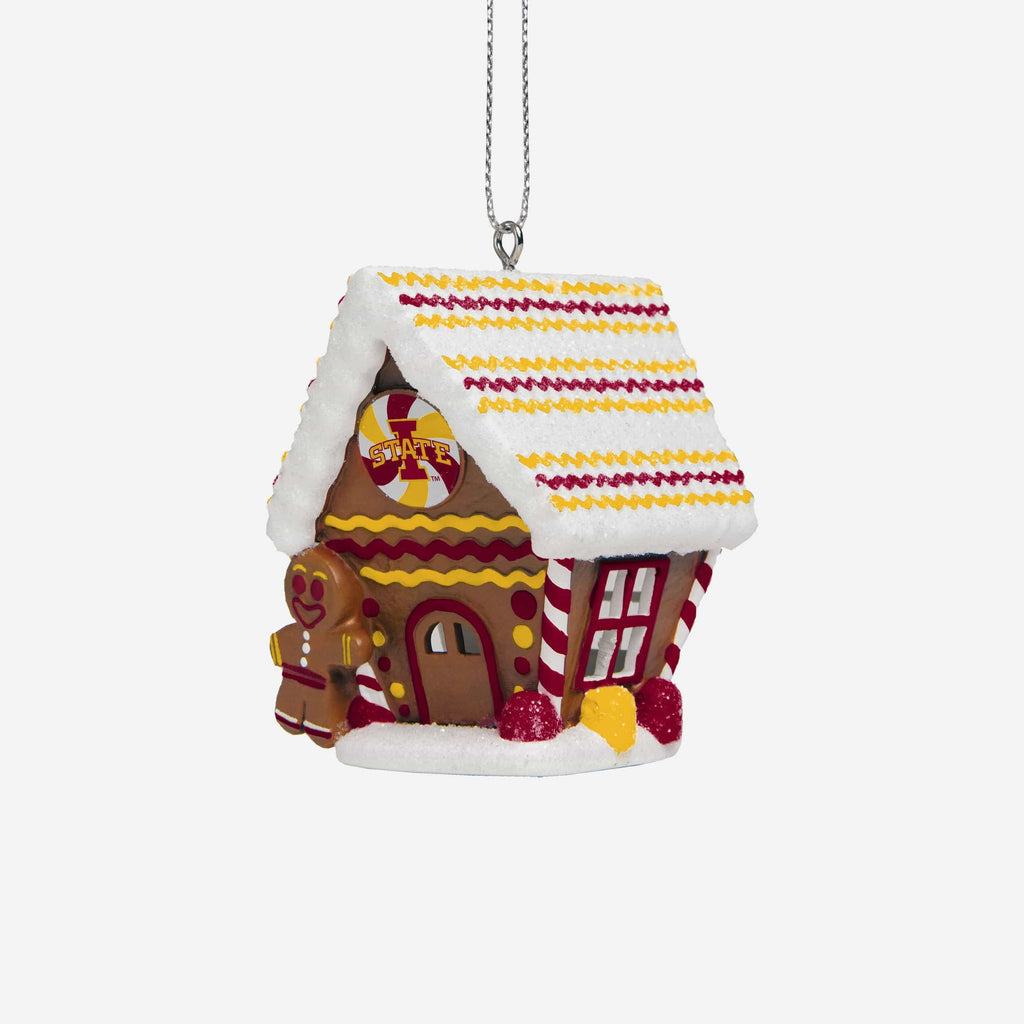 Iowa State Cyclones Gingerbread House Ornament FOCO - FOCO.com