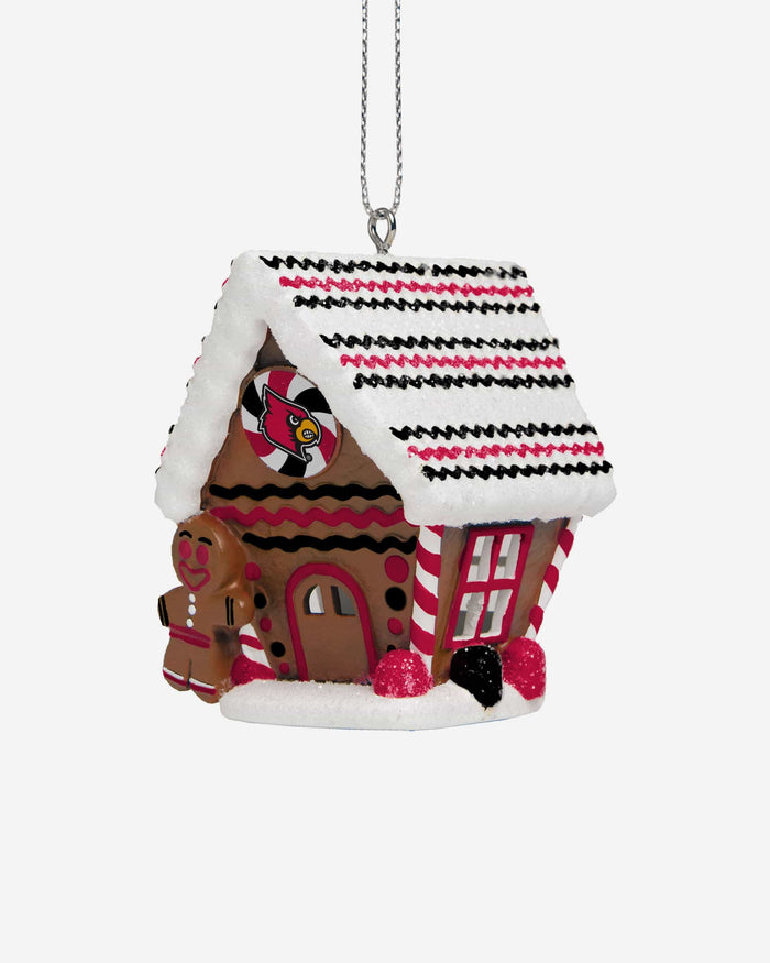 Louisville Cardinals Gingerbread House Ornament FOCO - FOCO.com