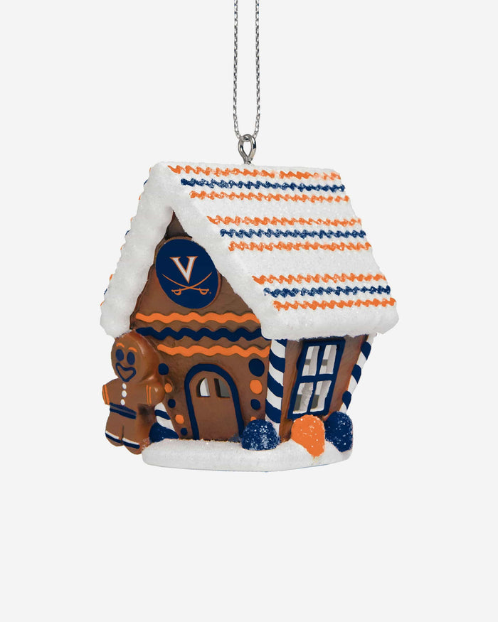 Virginia Cavaliers Gingerbread House Ornament FOCO - FOCO.com