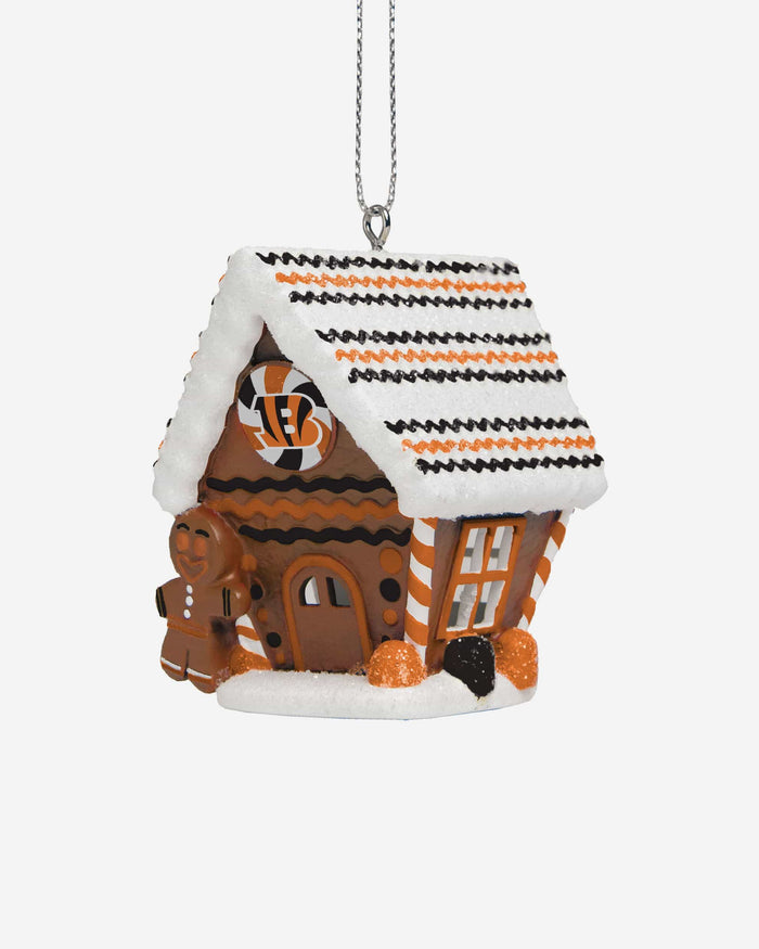 Cincinnati Bengals Gingerbread House Ornament FOCO - FOCO.com