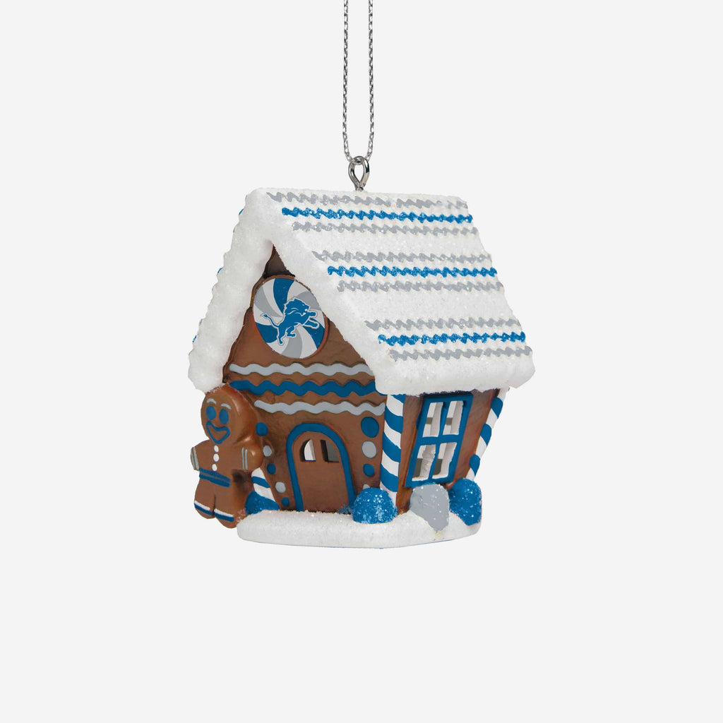 Detroit Lions Gingerbread House Ornament FOCO - FOCO.com