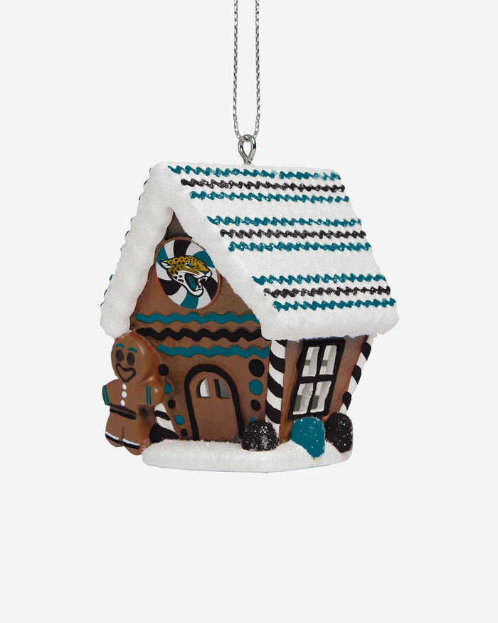 Jacksonville Jaguars Gingerbread House Ornament FOCO - FOCO.com