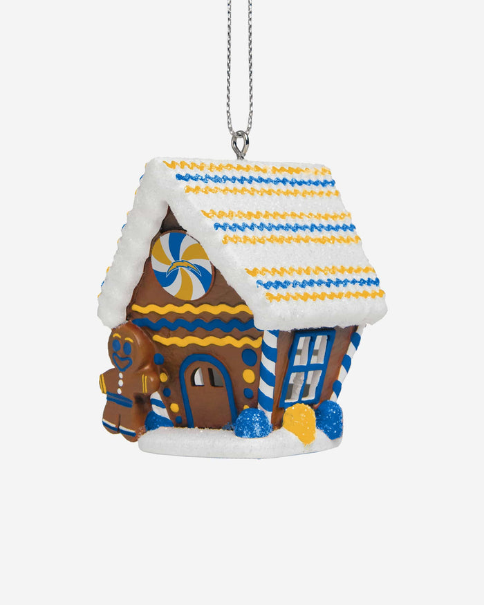 Los Angeles Chargers Gingerbread House Ornament Foco - FOCO.com