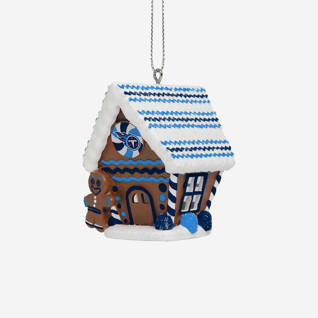 Tennessee Titans Gingerbread House Ornament FOCO - FOCO.com