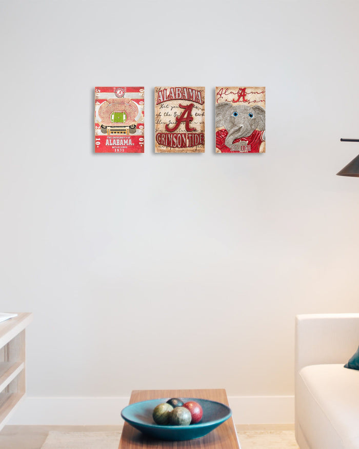 Big Al Alabama Crimson Tide Mascot Wall Plaque FOCO - FOCO.com