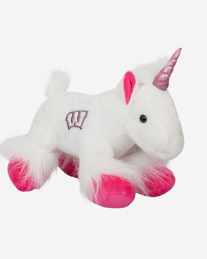 Wisconsin Badgers Plush Unicorn FOCO - FOCO.com