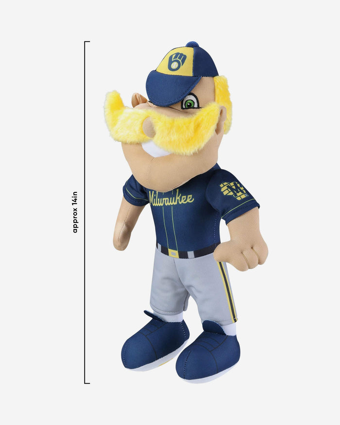 Bernie Brewer Milwaukee Brewers Large Plush Mascot FOCO - FOCO.com