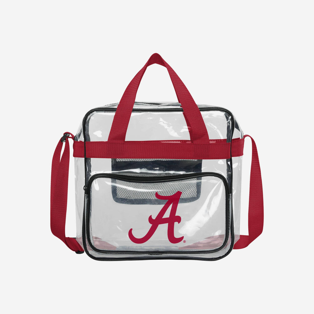 Alabama Crimson Tide Clear Messenger Bag FOCO - FOCO.com