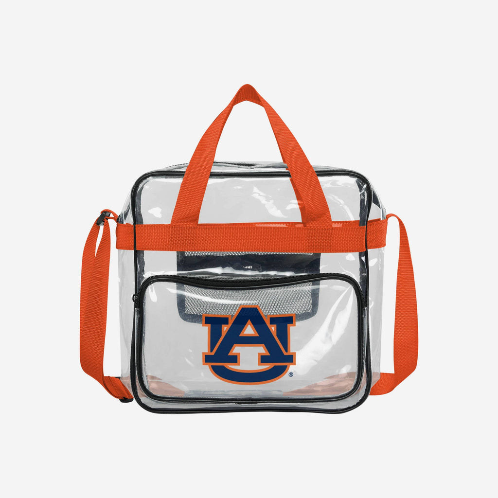 Auburn Tigers Clear Messenger Bag FOCO - FOCO.com