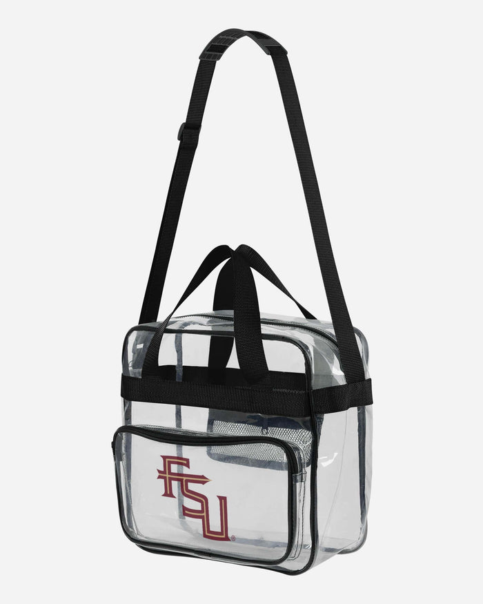 Florida State Seminoles Clear High End Messenger Bag FOCO - FOCO.com