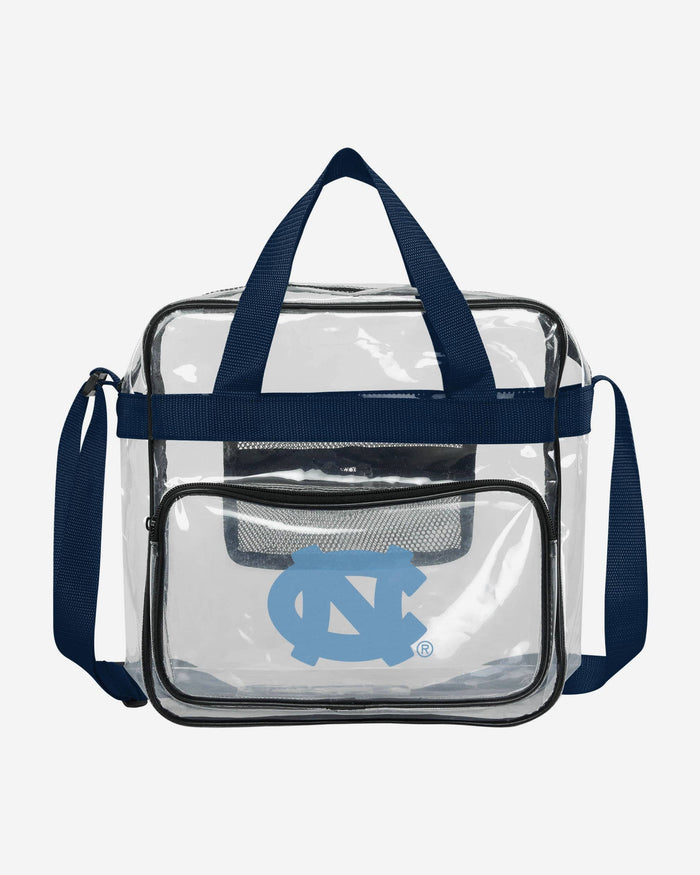 North Carolina Tar Heels Clear High End Messenger Bag FOCO - FOCO.com