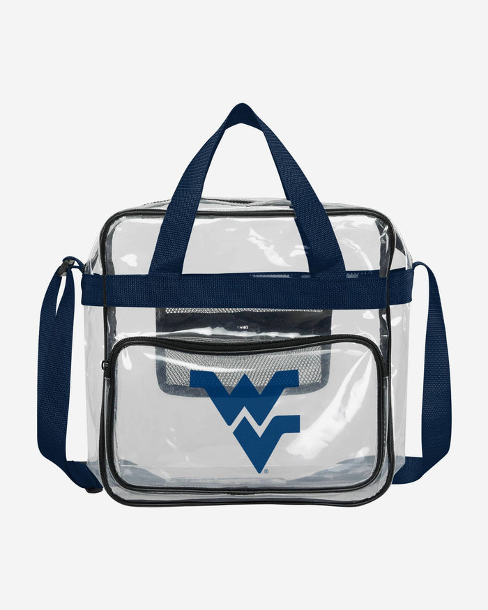 West Virginia Mountaineers Clear High End Messenger Bag FOCO - FOCO.com