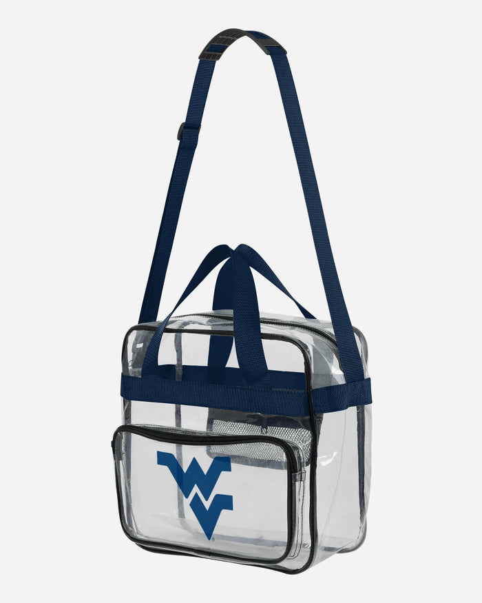 West Virginia Mountaineers Clear High End Messenger Bag FOCO - FOCO.com