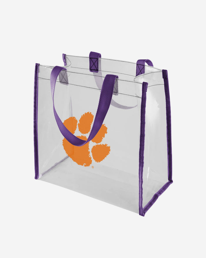 Clemson Tigers Clear Reusable Bag FOCO - FOCO.com