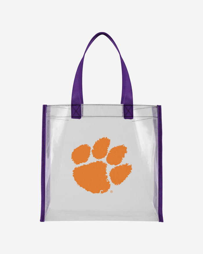 Clemson Tigers Clear Reusable Bag FOCO - FOCO.com