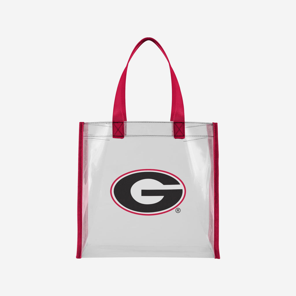 Georgia Bulldogs Clear Reusable Bag FOCO - FOCO.com