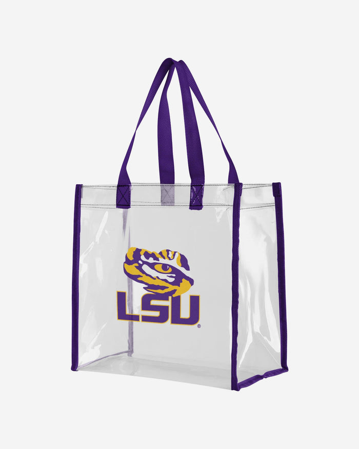 LSU Tigers Clear Reusable Bag FOCO - FOCO.com