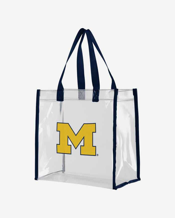 Michigan Wolverines Clear Reusable Bag FOCO - FOCO.com