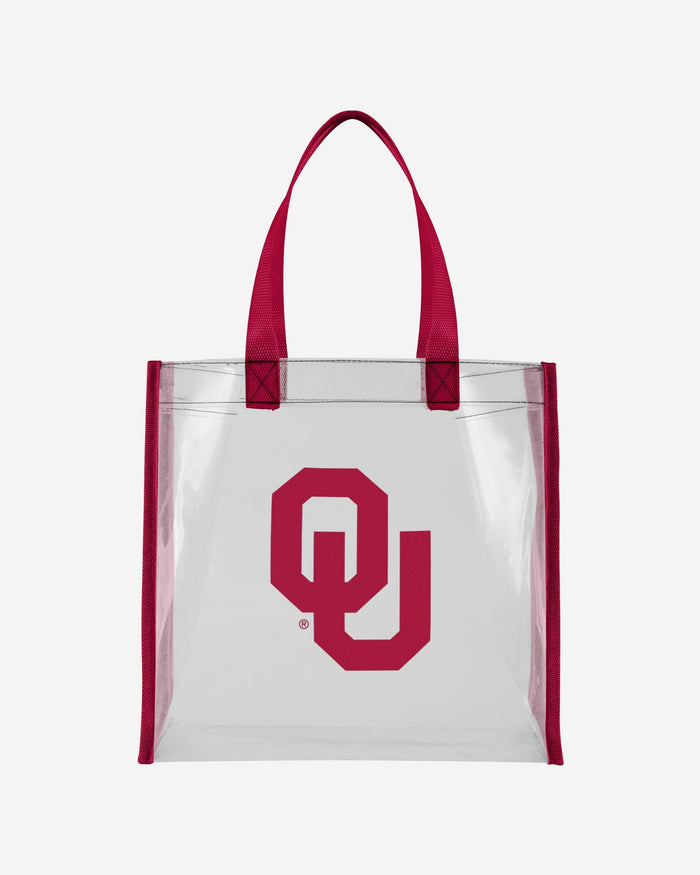 Oklahoma Sooners Clear Reusable Bag FOCO - FOCO.com