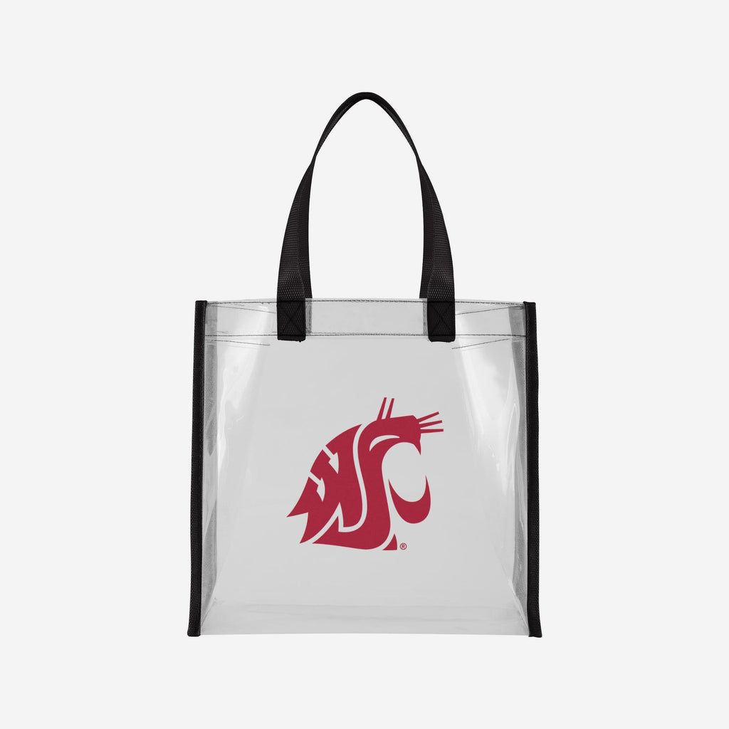 Washington State Cougars Clear Reusable Bag FOCO - FOCO.com