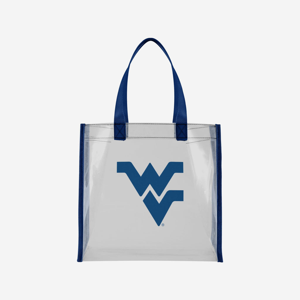 West Virginia Mountaineers Clear Reusable Bag FOCO - FOCO.com