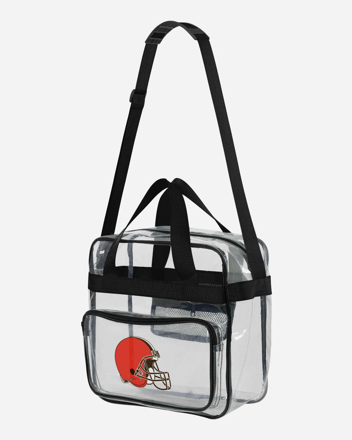 Cleveland Browns Clear High End Messenger Bag FOCO - FOCO.com