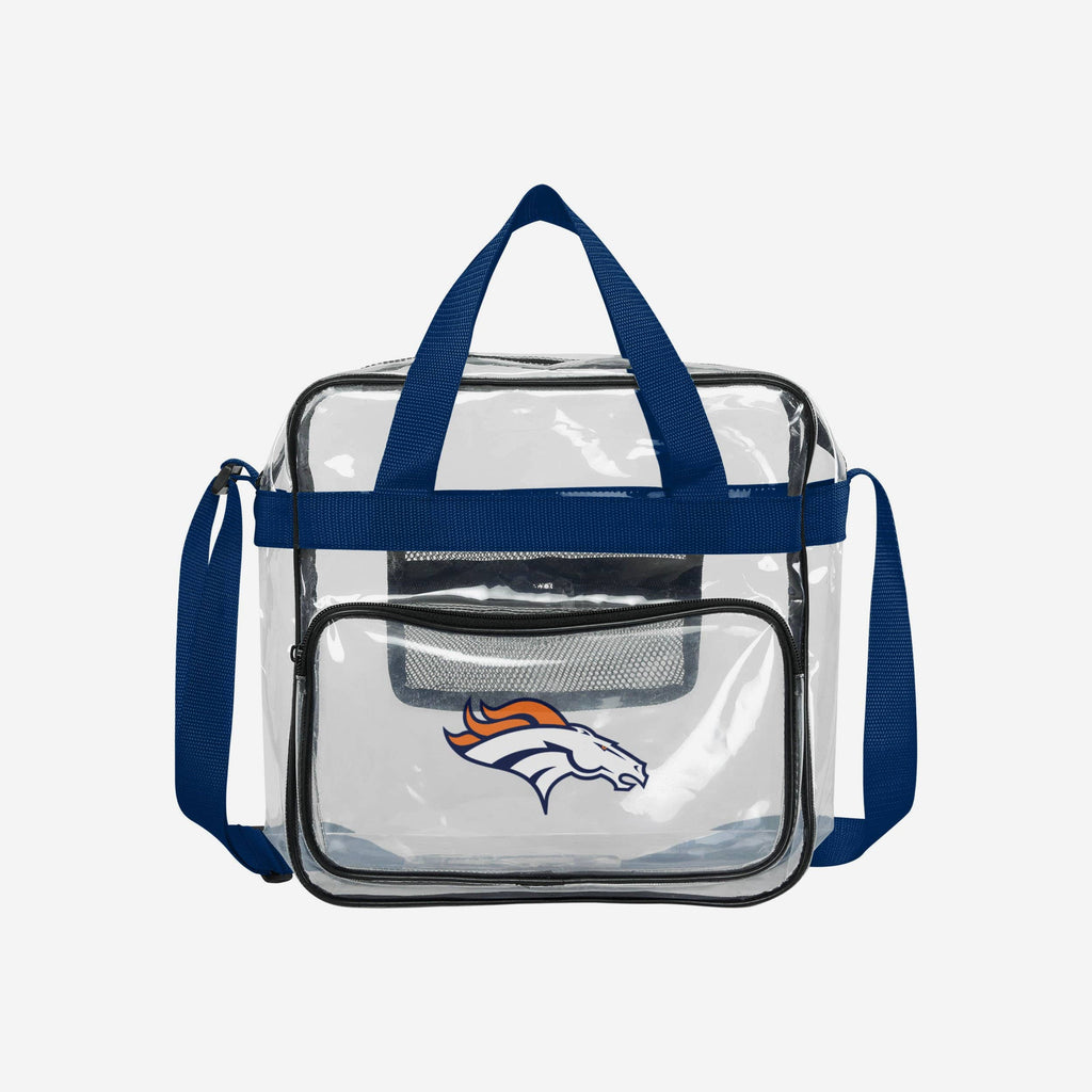 Denver Broncos Clear Messenger Bag FOCO - FOCO.com