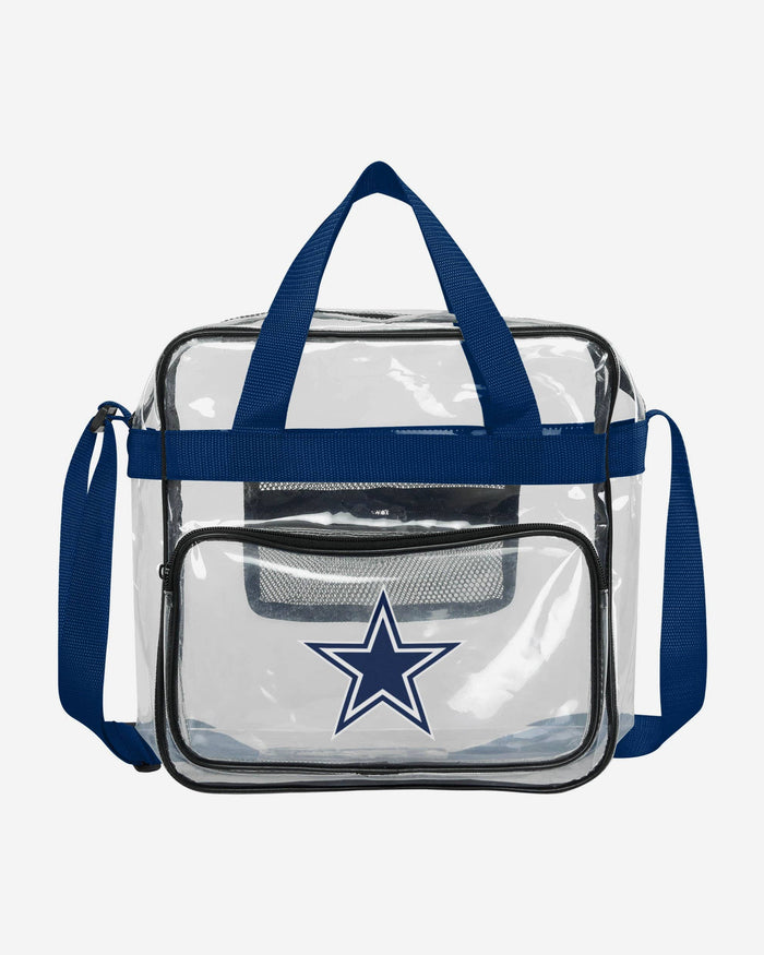 Dallas Cowboys Clear High End Messenger Bag FOCO - FOCO.com