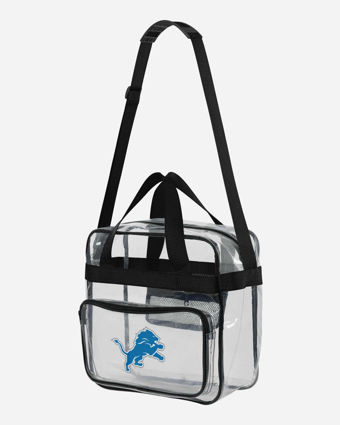 Detroit Lions Clear High End Messenger Bag FOCO - FOCO.com