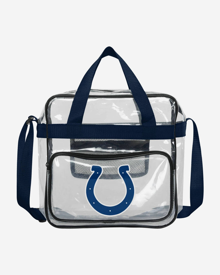 Indianapolis Colts Clear High End Messenger Bag FOCO - FOCO.com