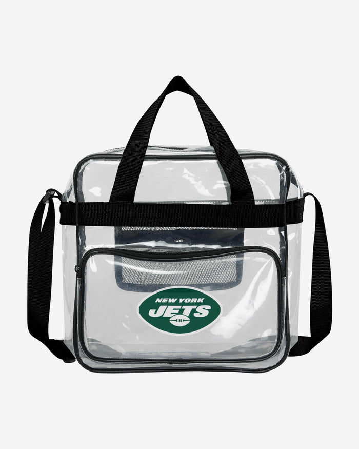 New York Jets Clear High End Messenger Bag FOCO - FOCO.com