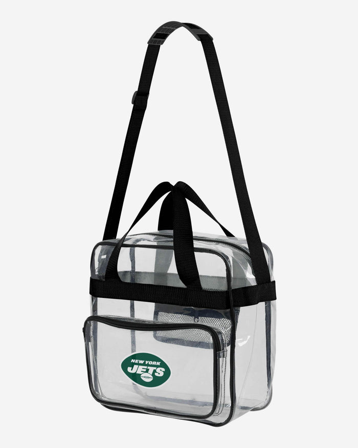 New York Jets Clear High End Messenger Bag FOCO - FOCO.com