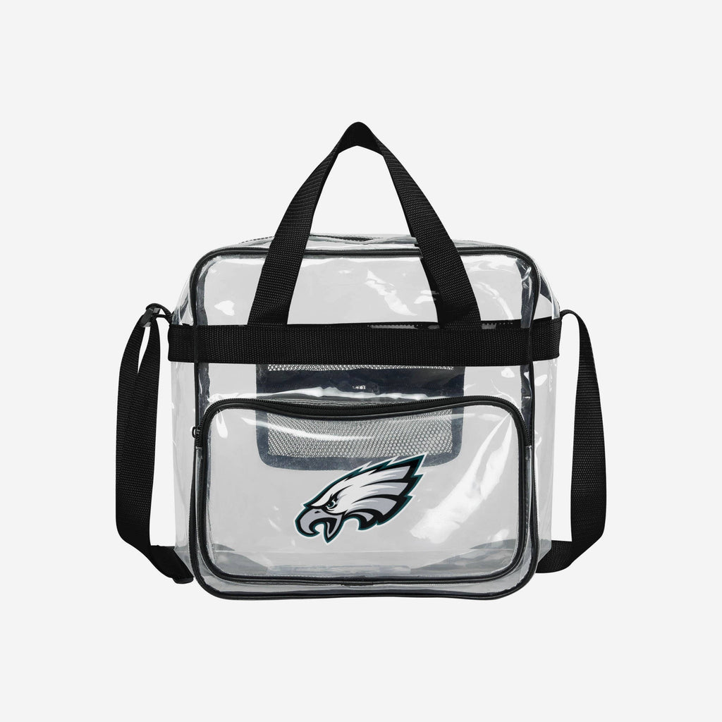 Philadelphia Eagles Clear High End Messenger Bag FOCO - FOCO.com