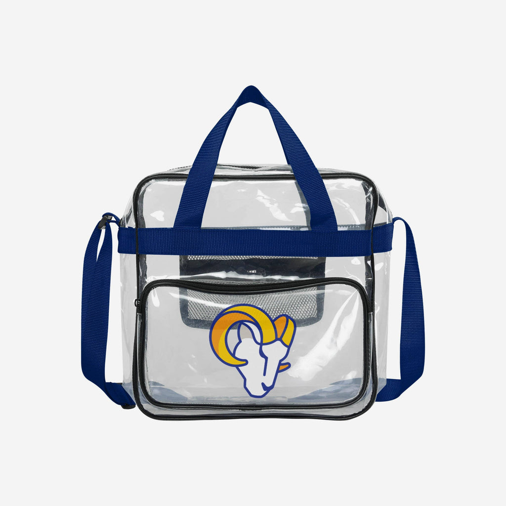 Los Angeles Rams Clear High End Messenger Bag FOCO - FOCO.com