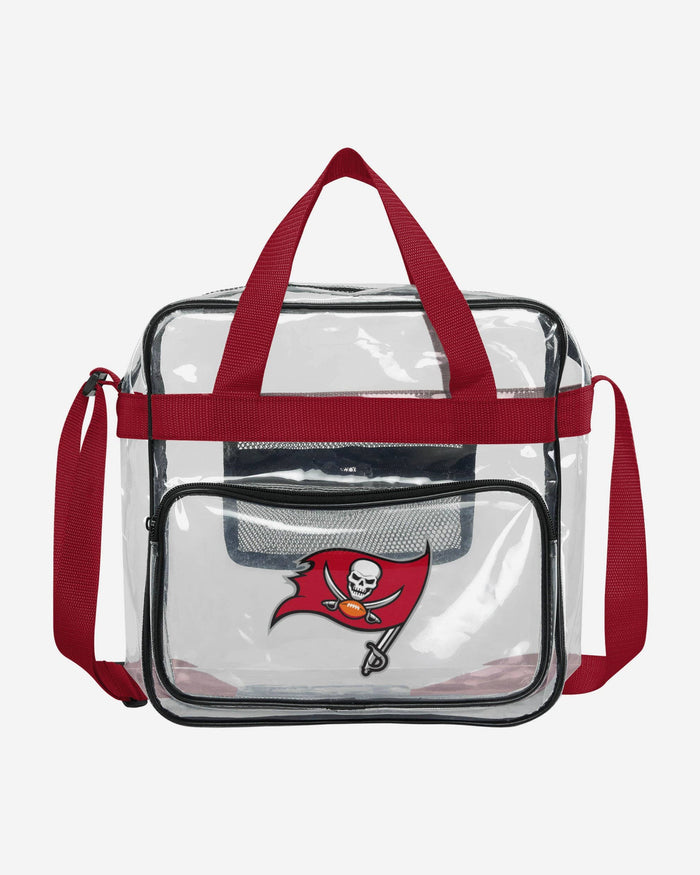 Tampa Bay Buccaneers Clear High End Messenger Bag FOCO - FOCO.com