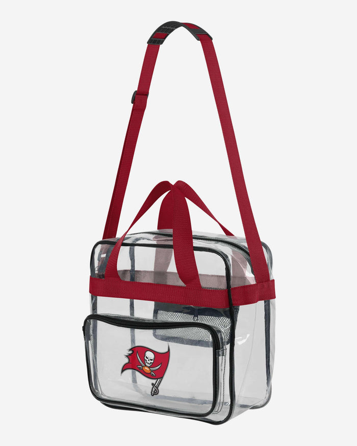 Tampa Bay Buccaneers Clear High End Messenger Bag FOCO - FOCO.com