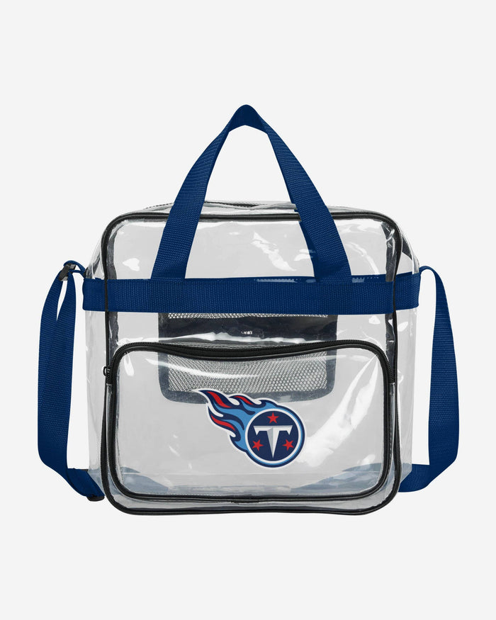 Tennessee Titans Clear High End Messenger Bag FOCO - FOCO.com