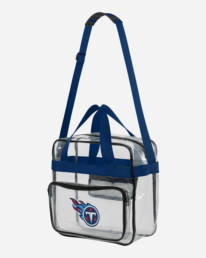 Tennessee Titans Clear High End Messenger Bag FOCO - FOCO.com