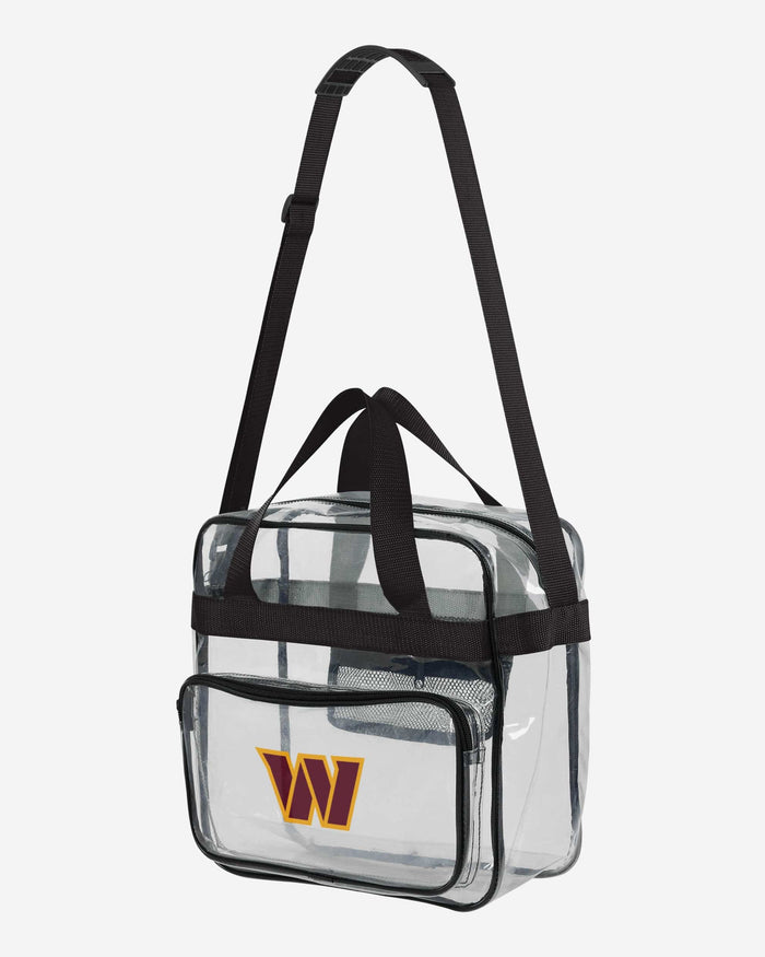 Washington Commanders Clear High End Messenger Bag FOCO - FOCO.com