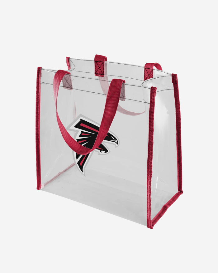 Atlanta Falcons Clear Reusable Bag FOCO - FOCO.com