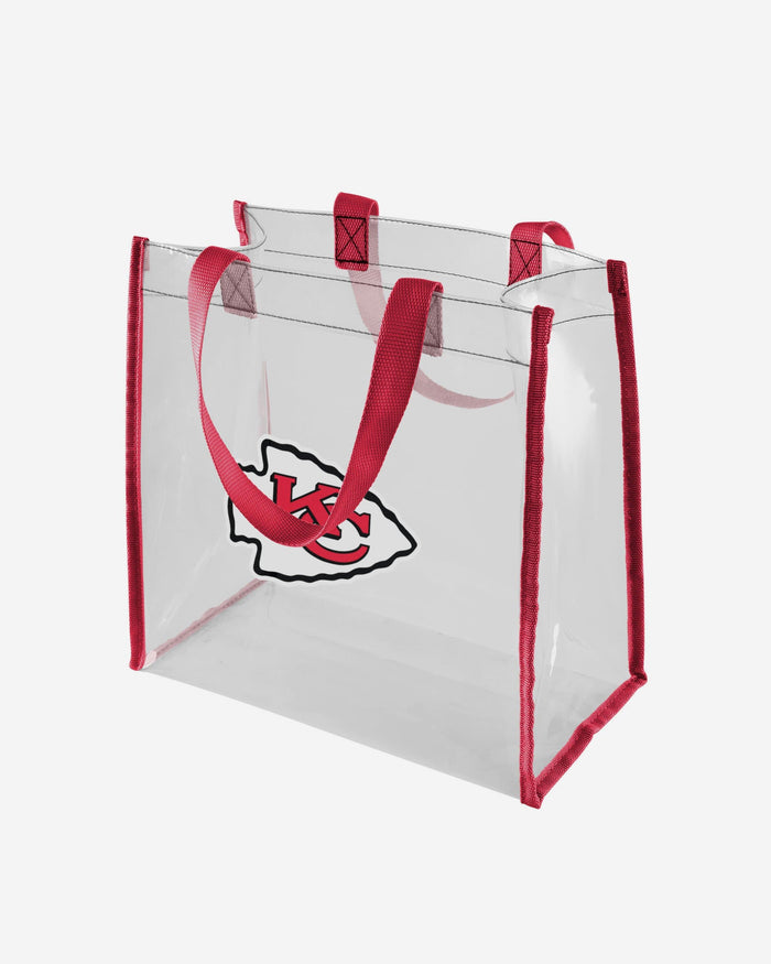 Kansas City Chiefs Clear Reusable Bag FOCO - FOCO.com