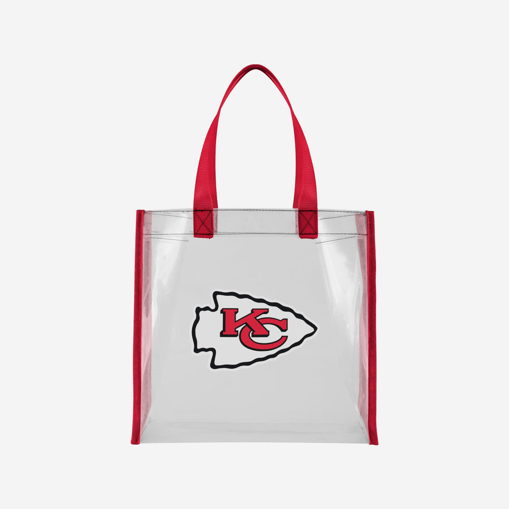 Kansas City Chiefs Clear Reusable Bag FOCO - FOCO.com