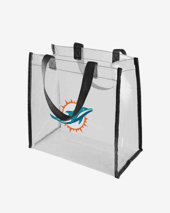 Miami Dolphins Clear Reusable Bag FOCO - FOCO.com